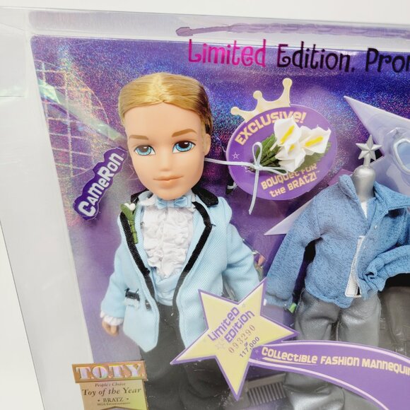 Bratz Doll NRFB Formal Funk Prom Cameron Limited Edition in Box 2003 - Picture 6 of 10